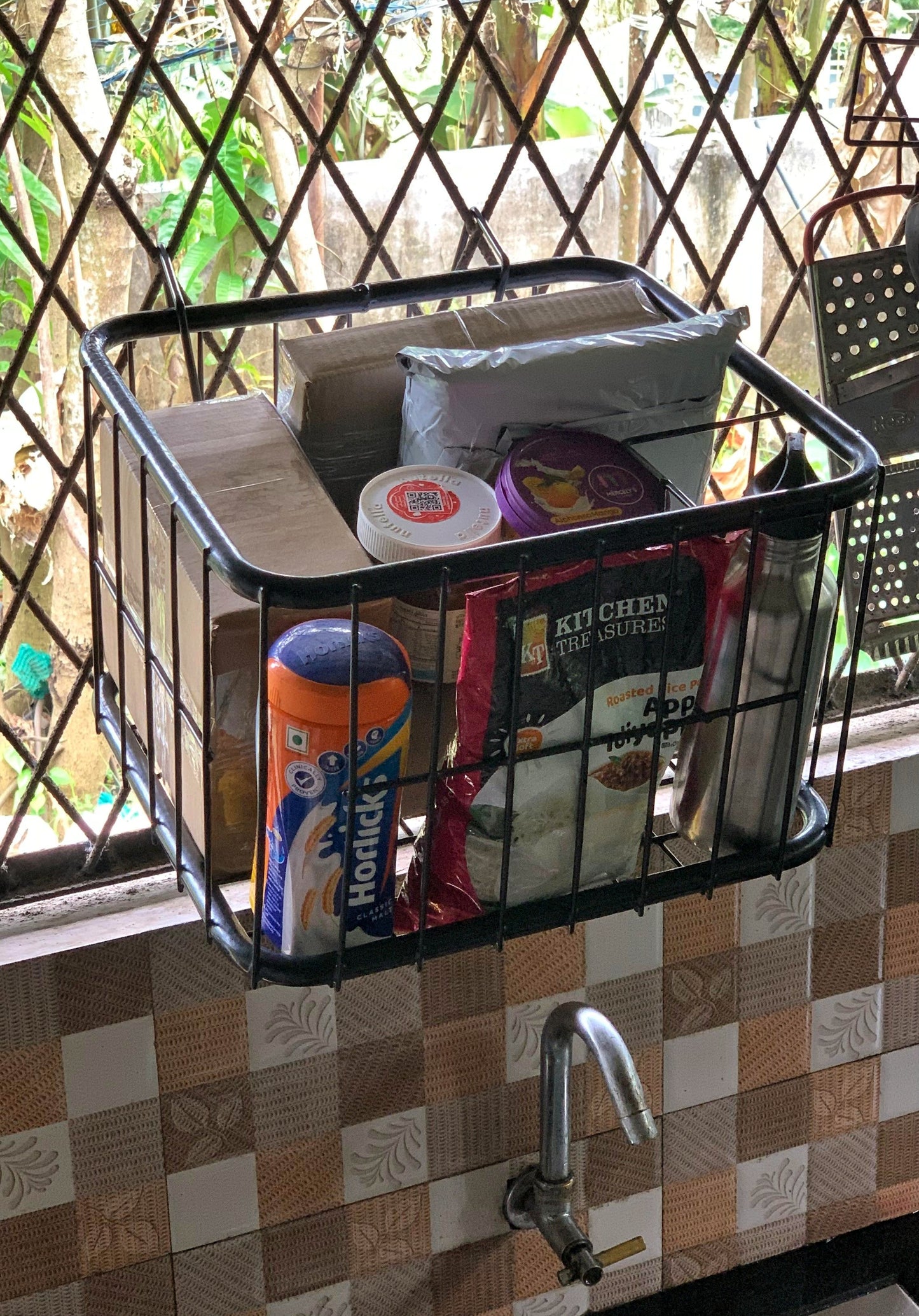 Multi purpose basket for home